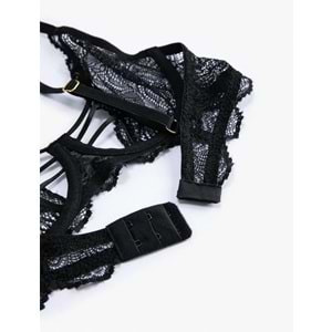 Kadın İç Giyim Sütyen - KOTON - 4WLK10139MK - SİYAH - 80C