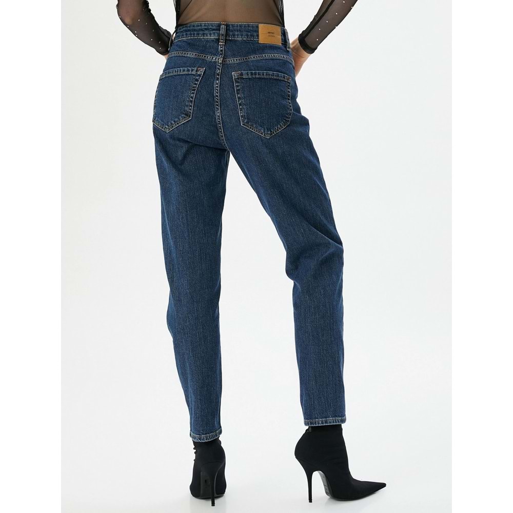 Kadın Giyim Pantolon - KOTON - 4WAL40012MD - ORTA İNDİGO - 26/32