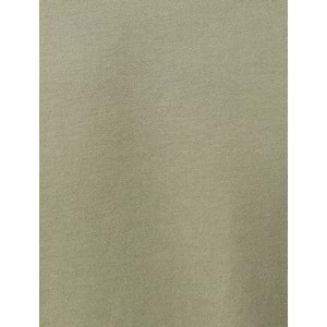 Bisiklet Yaka Tişört Kumaş Detaylı Kısa Kollu Pamuklu - KOTON - 4SAM10271HK - HAKİ - XL