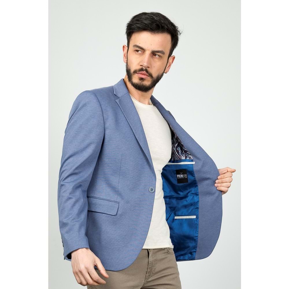 CAZ 1012 BLAZER CEKET - CAZADOR - 24YCEED01012 - OXFORD - 52