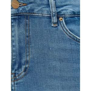 Dar Kesim Yüksek Bel Kot Pantolon Yıpratmalı Esnek Cepli Pamuklu - Carmen Skinny Jeans - KOTON - 4SAL40060MD - AÇIK İNDİGO - 30/32