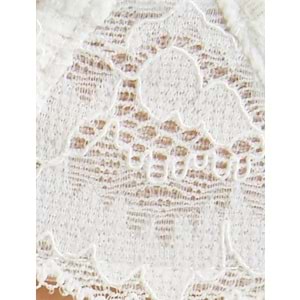 Taşlı Sütyen Dantelli Balenli Dolgusuz Bridal - KOTON - 4SLK10019MK - BEYAZ - 75B