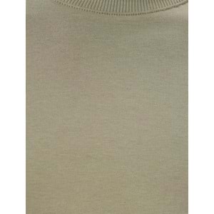 Erkek Giyim Basic Tişört Kısa Kollu Bisiklet Yaka Pamuklu - KOTON - 5WAM10078HK - HAKİ - L