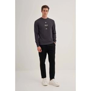 CAZ 5222 3 İPLİK SWEAT - CAZADOR - 24KCEEO05222 - SİYAH - XL