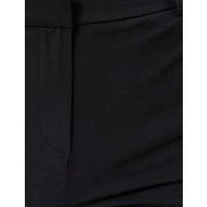 Crop Paça Cigarette Pantolon Regular Fit - KOTON - 5WAK40032UW - SİYAH - 40