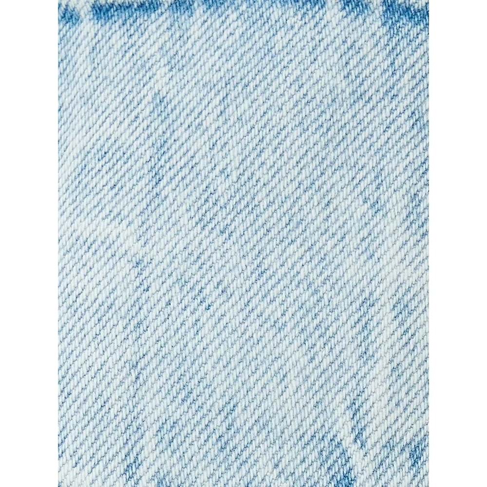 Crop Kot Ceket Cep Detaylı Düğmeli Rahat Kesim Gömlek Yaka - KOTON - 5WAL50002MD - AÇIK İNDİGO - 34