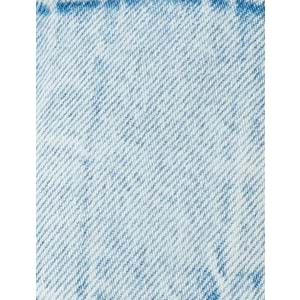 Crop Kot Ceket Cep Detaylı Düğmeli Rahat Kesim Gömlek Yaka - KOTON - 5WAL50002MD - AÇIK İNDİGO - 34