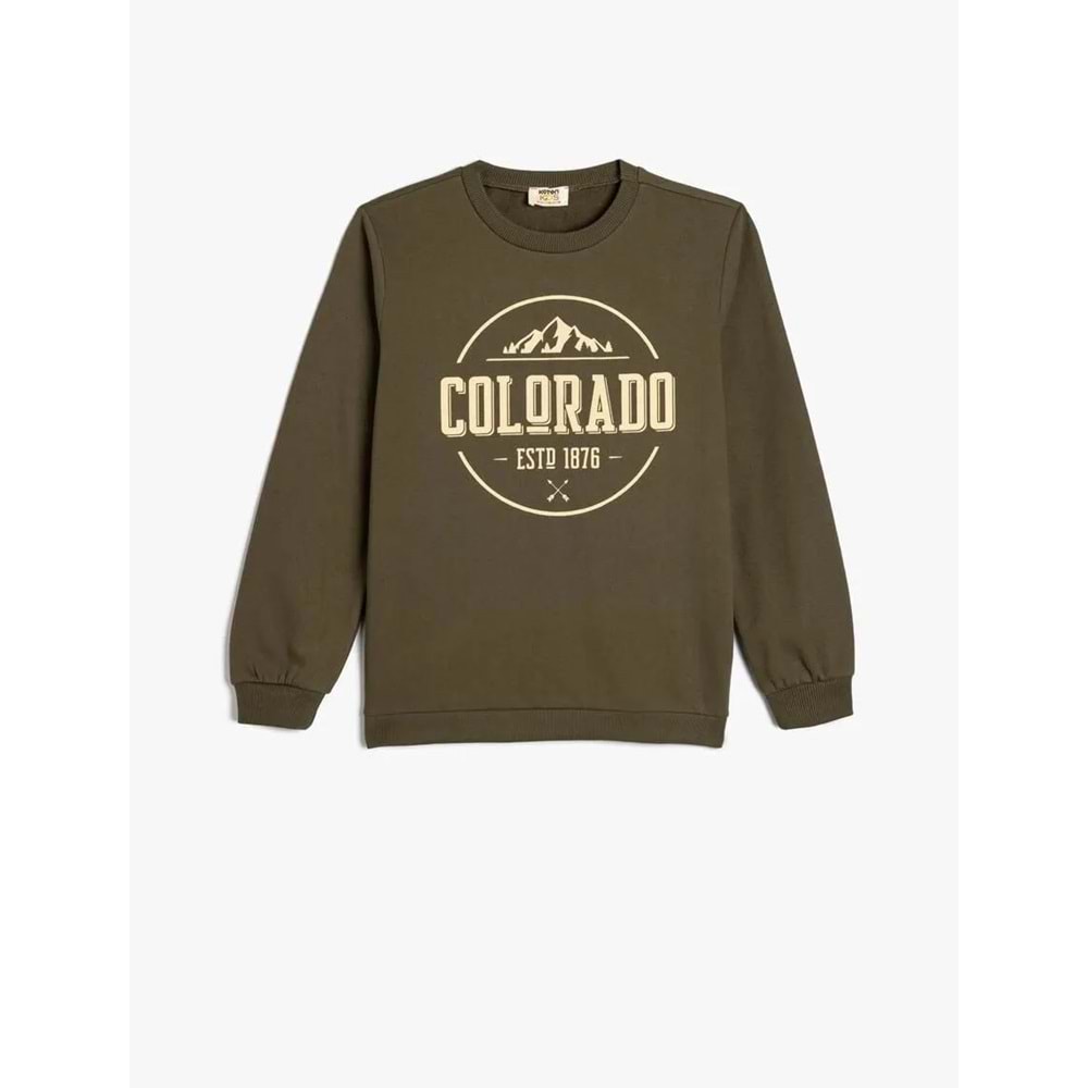 Erkek Çocuk Sweatshirt - 5WKB10203TK - 7-8 YAŞ