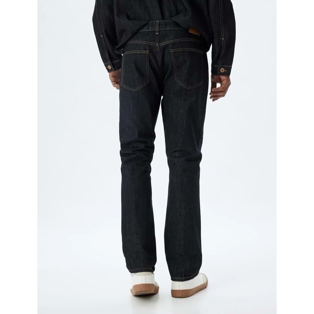 Straight Fit Kot Pantolon - Mark Jean - KOTON - 5WAM40111ID - KOYU İNDİGO - 29/30