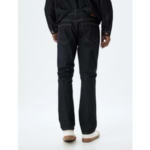 Straight Fit Kot Pantolon - Mark Jean - KOTON - 5WAM40111ID - KOYU İNDİGO - 29/30