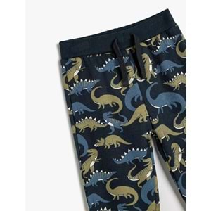 Erkek Bebek Pamuklu Eşofman Altı - KOTON - 5WMB40059TK - LACİVERT - 18-24 AY