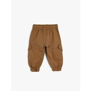 Erkek Bebek Jogger Kargo Pantolon 5WMB40016TW