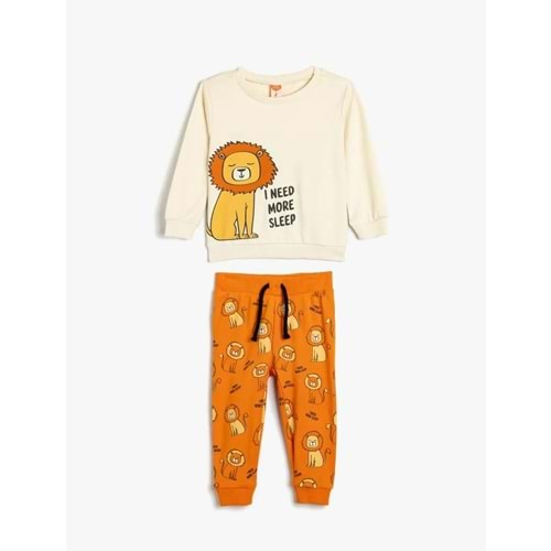 Erkek Bebek Pijama Takımı Uzun Kollu