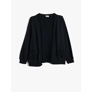 Kız Çocuk Giyim Sweatshirt - KOTON - 5WKG10389AK - LACİVERT - 5-6 YAŞ