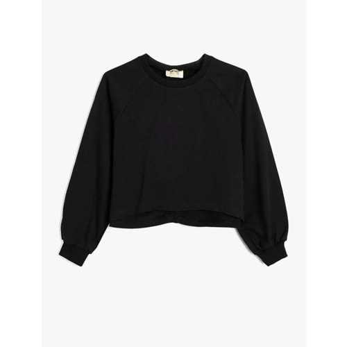 Kız Çocuk Basic Sweatshirt