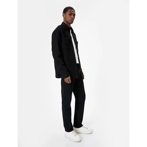 Straight Fit Boru Paça Kot Pantolon - Mark Jean - KOTON - 5WAM40026ND - SİYAH - 34/30