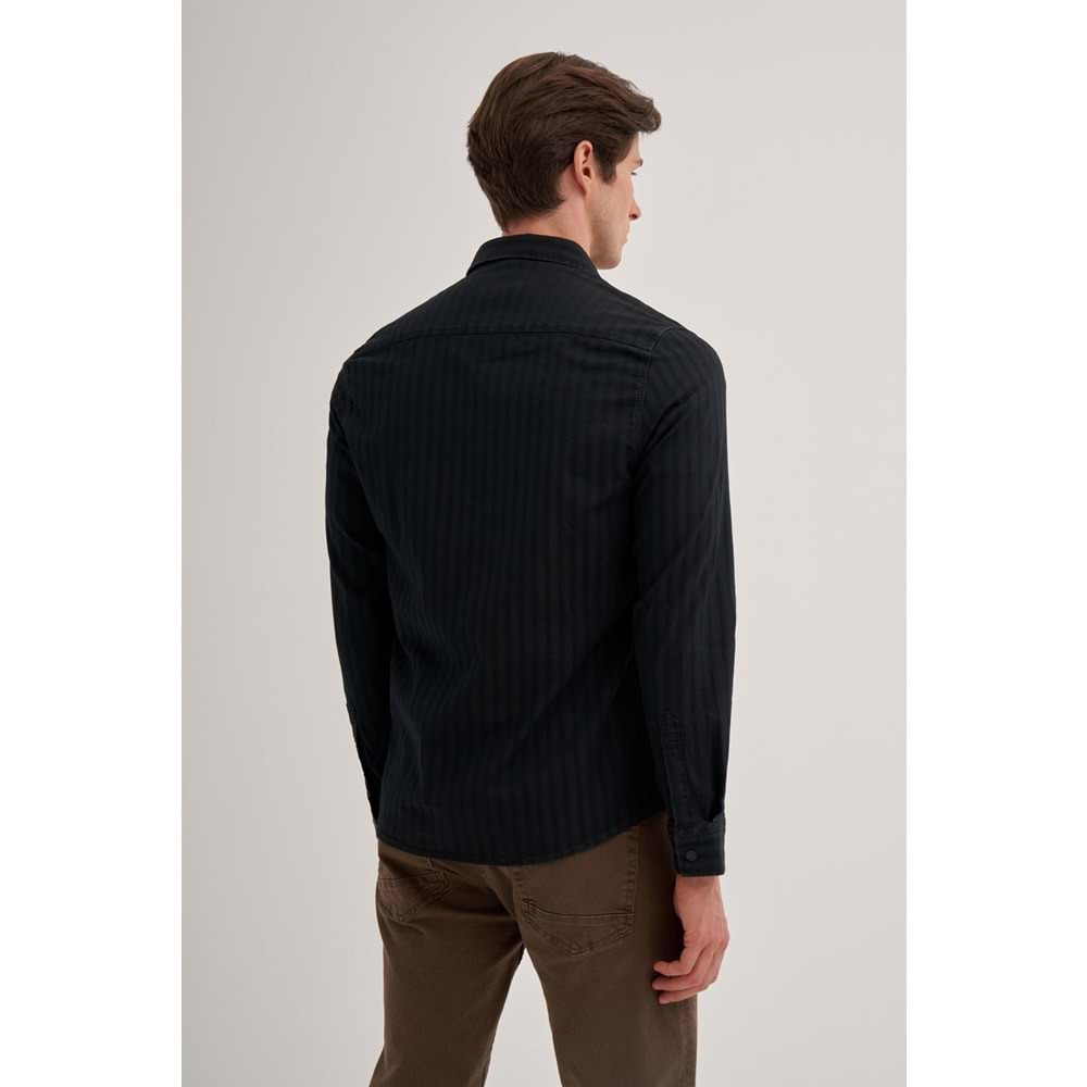 CAZ 2704 DENIM GÖMLEK - CAZADOR - 24KCEJJ02704 - HAKİ - L