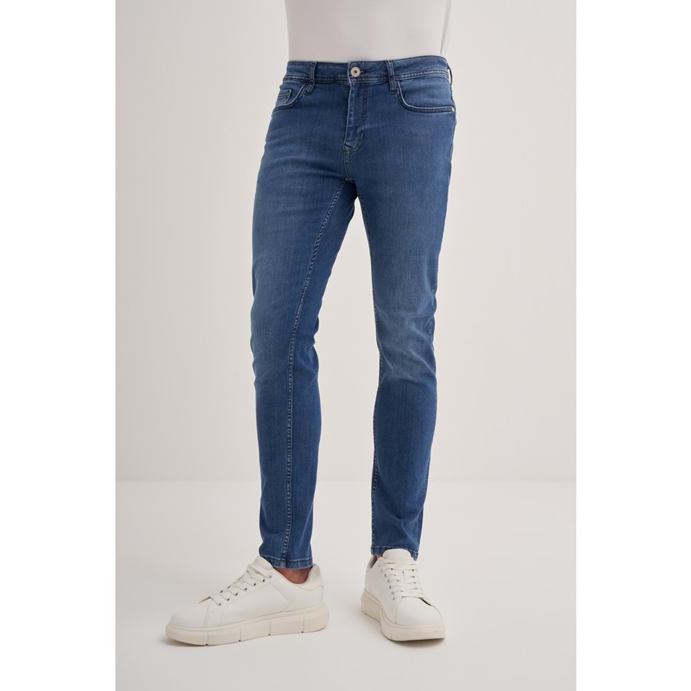 CAZ 0709 HARDEN DENIM PANTOLON - CAZADOR - 24KCEJJH0709 - MAVİ - 33-34