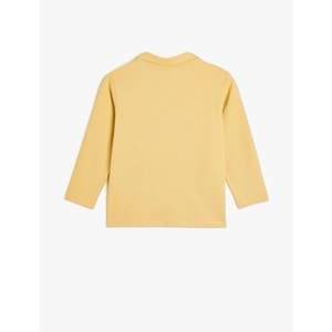 Erkek Çocuk Giyim Polo Tişört - KOTON - 5WKB10442TK - DEVE TÜYÜ - 5-6 YAŞ