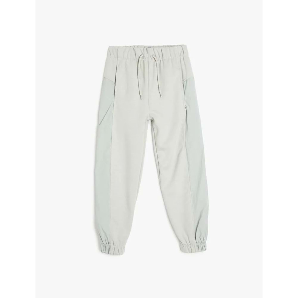 Kız Çocuk Jogger Eşofman Altı - KOTON - 5WKG40009AK - GRİ - 5-6 YAŞ