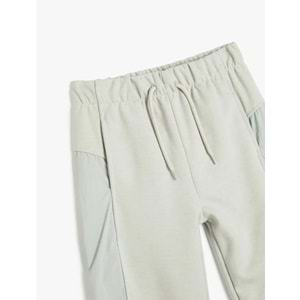Kız Çocuk Jogger Eşofman Altı - KOTON - 5WKG40009AK - GRİ - 5-6 YAŞ