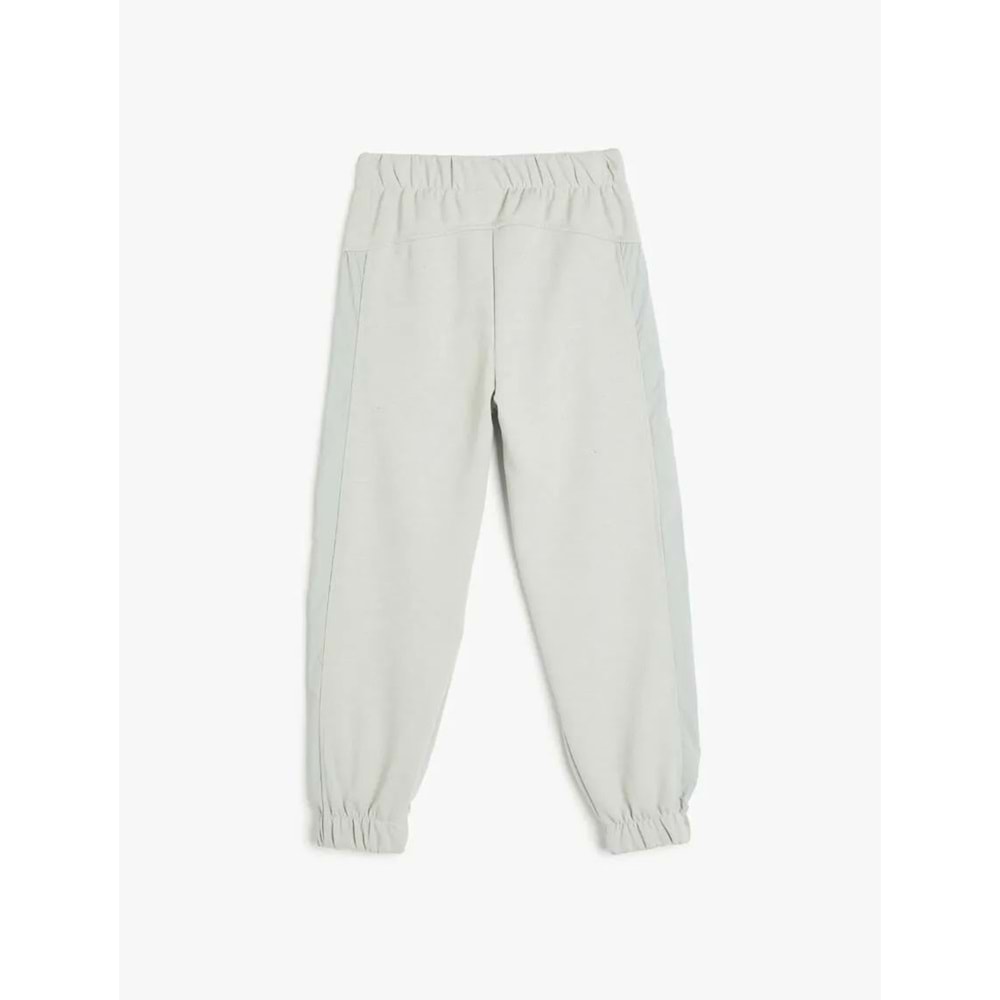 Kız Çocuk Jogger Eşofman Altı - KOTON - 5WKG40009AK - GRİ - 5-6 YAŞ
