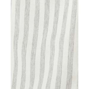 Düğmeli Gömlek Yaka Slim Fit Çizgili Gömlek 5SAM60004HW