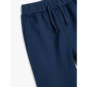 Erkek Bebek Basic Jogger Eşofman Altı 5SMB40034TK - KOTON - LACİVERT - 18-24 AY