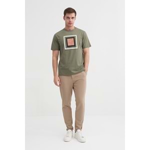 CAZ 4117 BIS YK T-SHIRT - CAZADOR - HAKİ - L