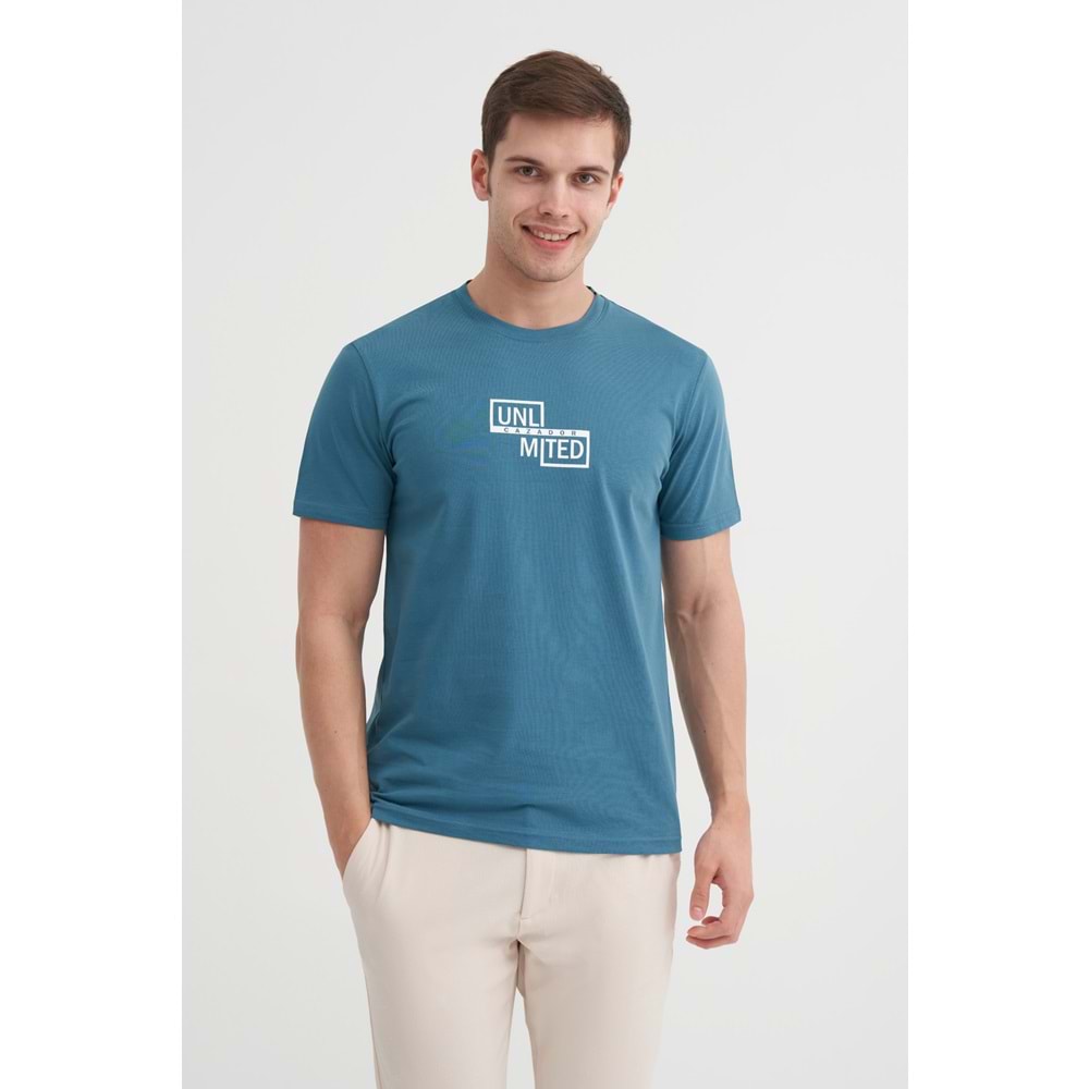 CAZ 4166 BIS YK T-SHIRT - CAZADOR - PETROL - XL