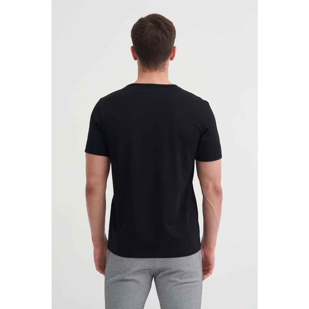 CAZ 4618 STN BIS. T-SHIRT - CAZADOR - SİYAH - L