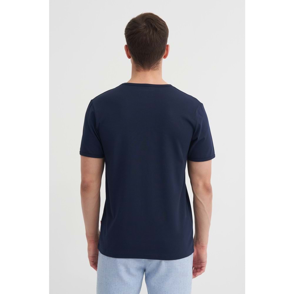 CAZ 4618 STN BIS. T-SHIRT - CAZADOR - LACİVERT - L