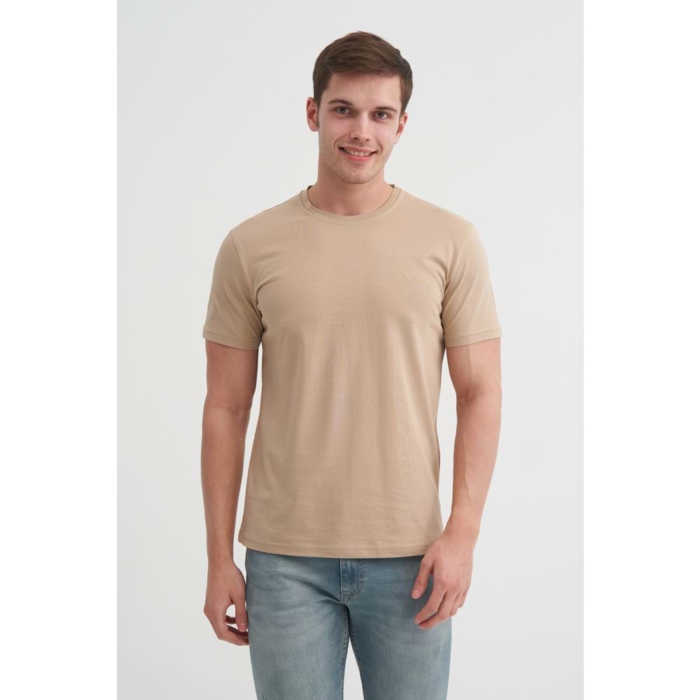 CAZ 4623 STN. BİS SÜPREM T-SHIRT - CAZADOR - KUM - M