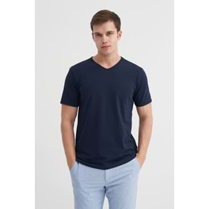 CAZ 4619 STN V. T-SHIRT - CAZADOR - LACİVERT - L