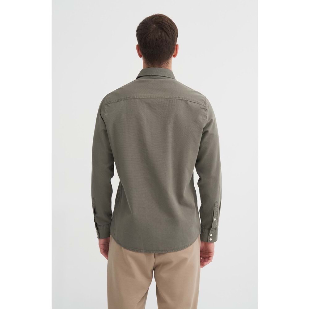 CAZ 2046 U.KOL GÖMLEK