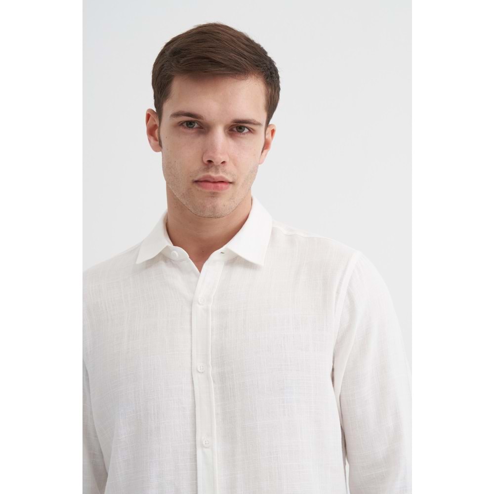 CAZ 2056 U.KOL GÖMLEK