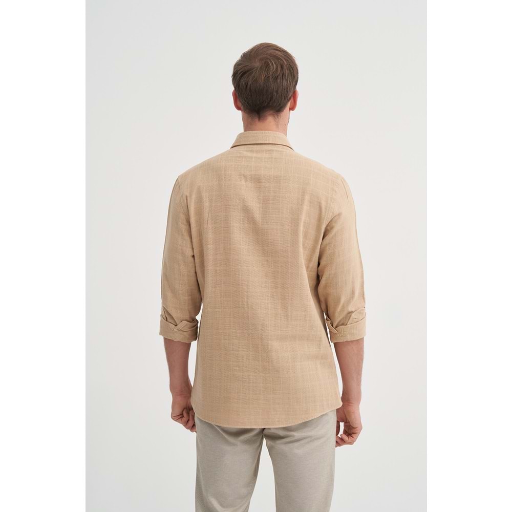 CAZ 2056 U.KOL GÖMLEK