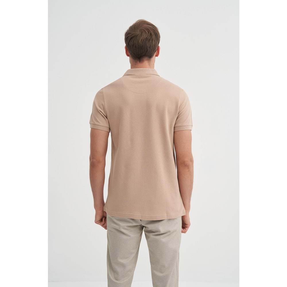 CAZ 4613 POLO PİKE T-SHIRT - CAZADOR - SAFARİ - L