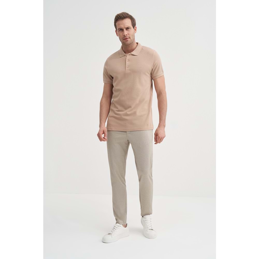 CAZ 4613 POLO PİKE T-SHIRT - CAZADOR - SAFARİ - L