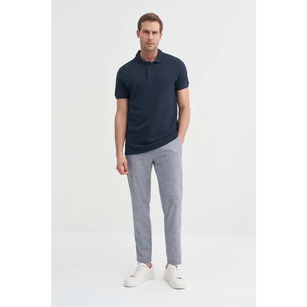 CAZ 4613 POLO PİKE T-SHIRT - CAZADOR - LACİVERT - L