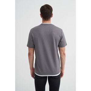CAZ 4003 BIS YK T-SHIRT - CAZADOR - KOYU GRİ - XL