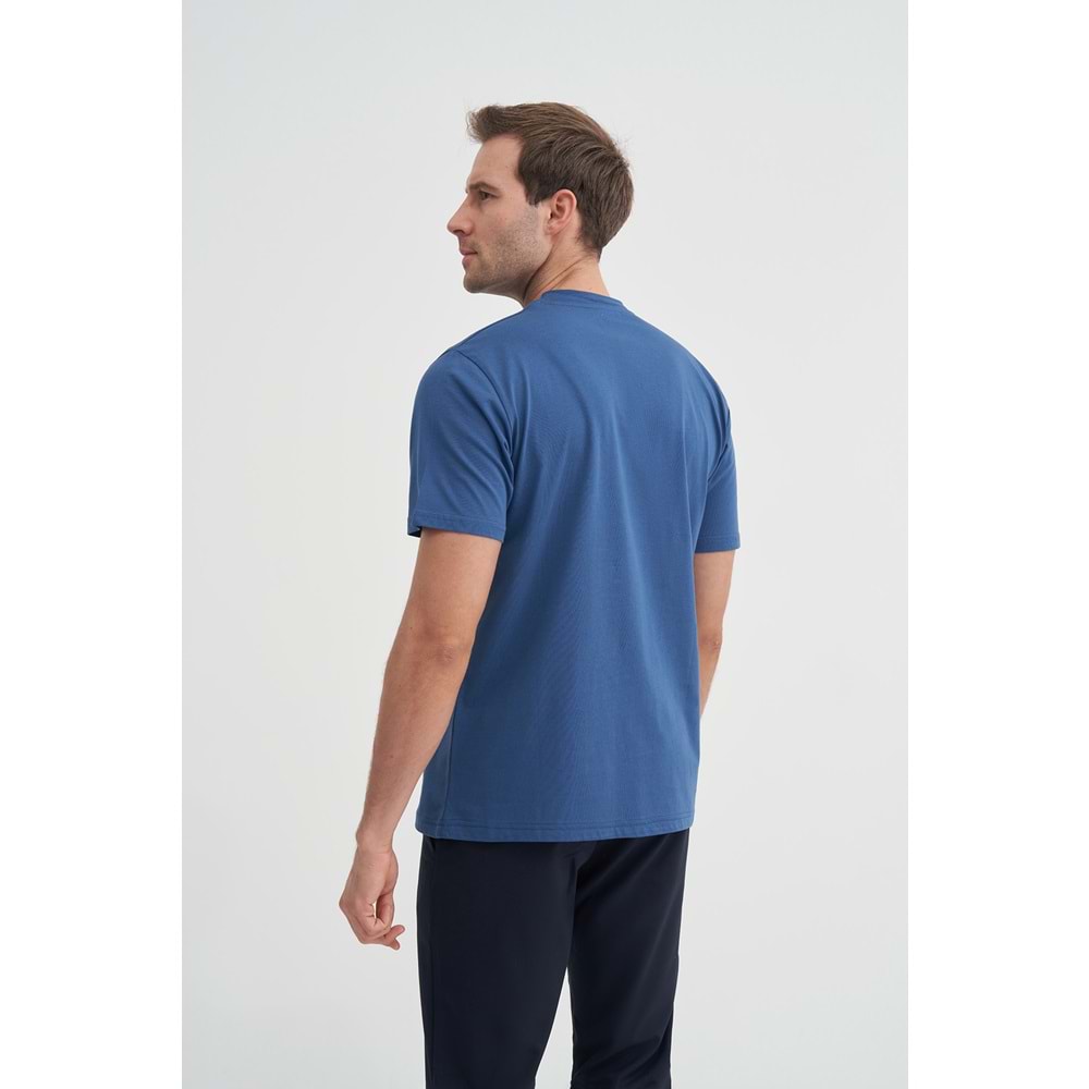 CAZ 4091 BIS YK T-SHIRT - CAZADOR - İNDİGO - M