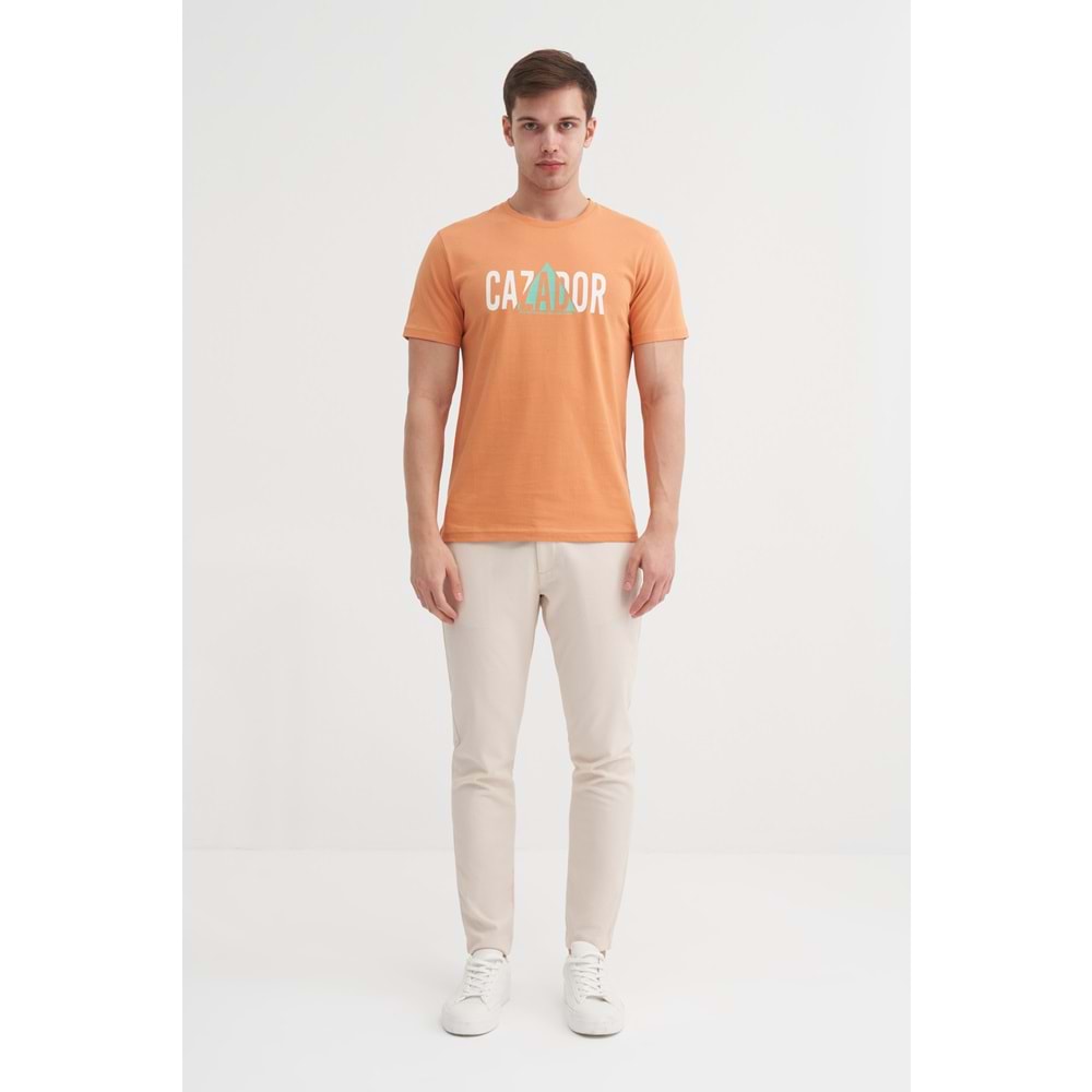 CAZ 4155 BIS YK T-SHIRT - CAZADOR - ŞEFTALİ - M