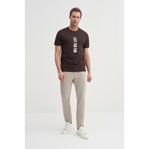 CAZ 4156 BIS YK T-SHIRT - CAZADOR - KAHVE - M
