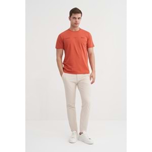 CAZ 4161 BIS YK T-SHIRT - CAZADOR - KİREMİT - M