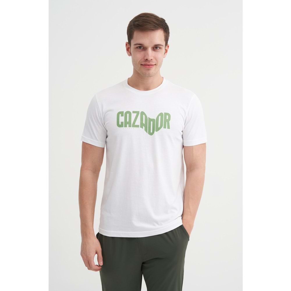 CAZ 4230 BIS YK T-SHIRT - CAZADOR - BEYAZ - XL