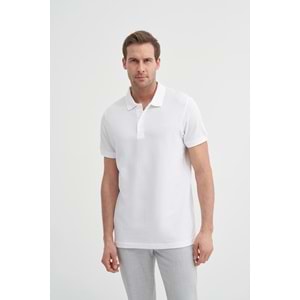 CAZ 4613 POLO PİKE T-SHIRT - CAZADOR - BEYAZ - L