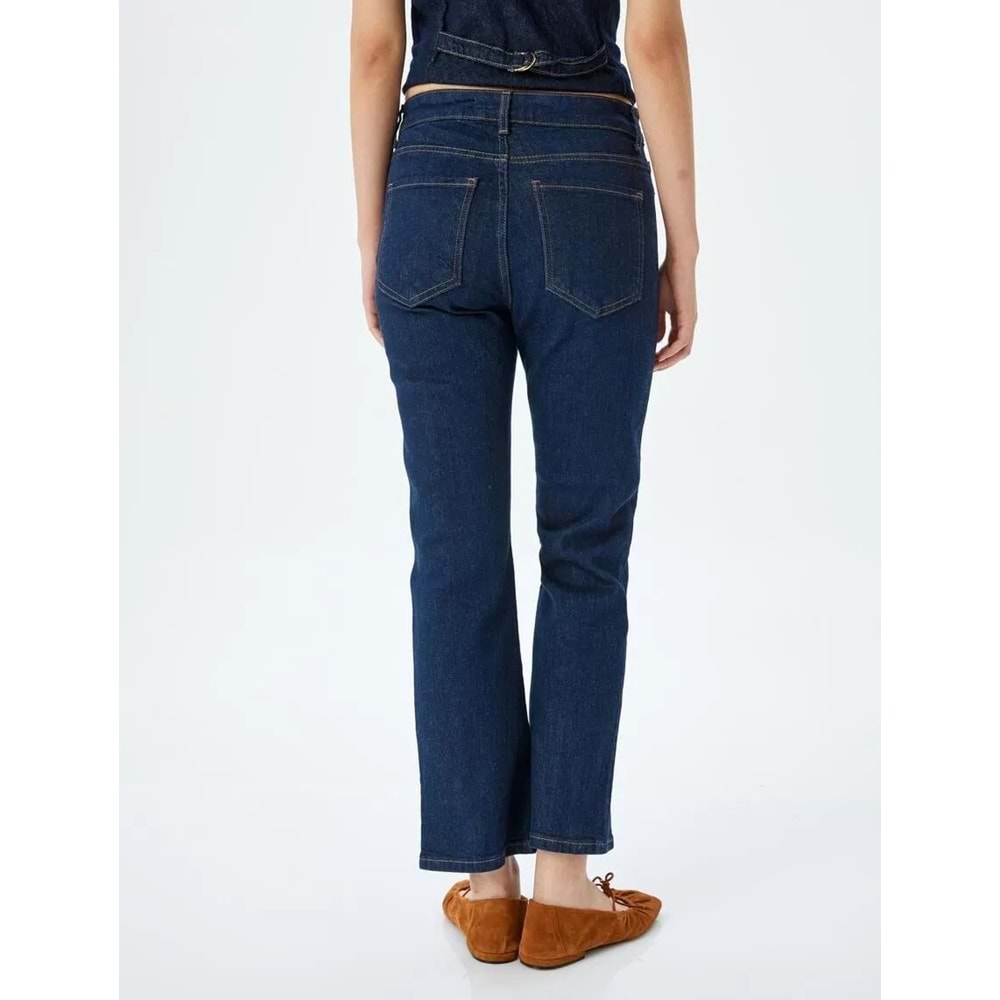 İspanyol Paça i Normal Bel Kot Pantolon 5SAL40051MD