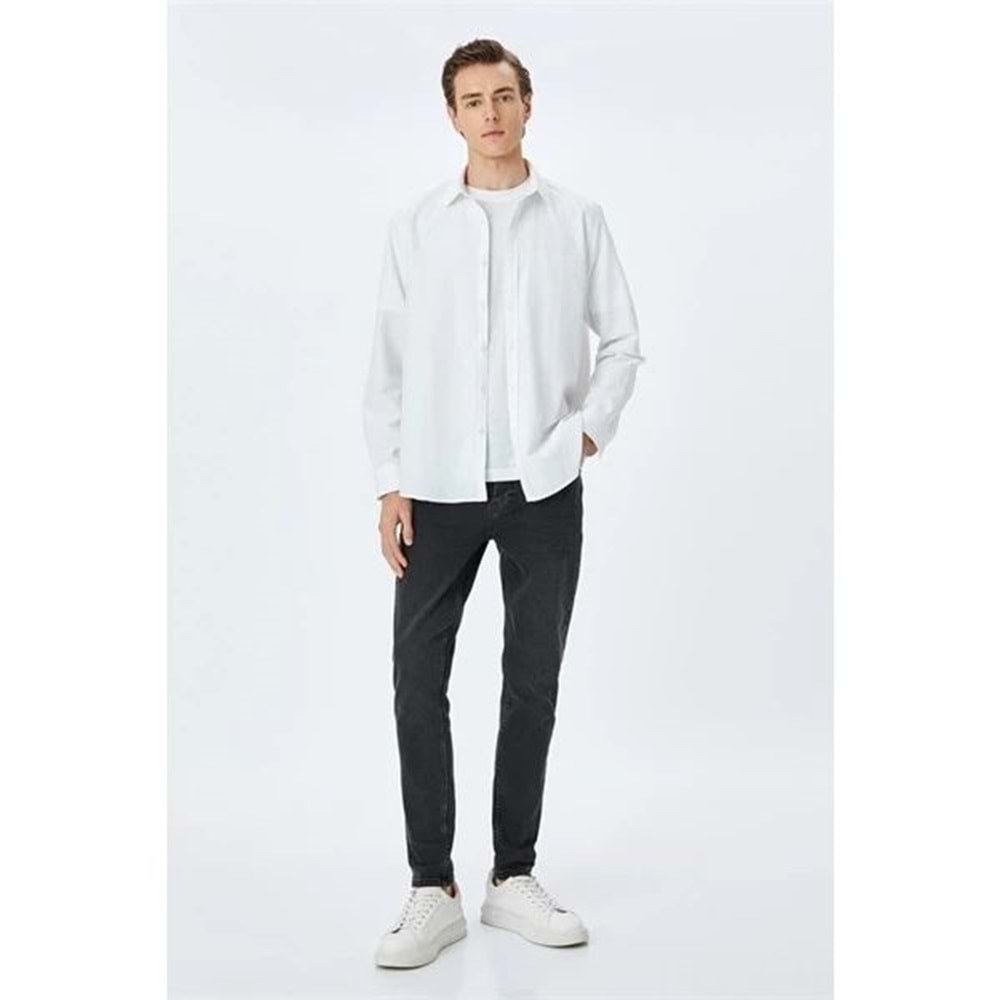 Erkek Giyim Kot Pantolon 5SAM40054ID - KOTON - ANTRASİT - 32/30