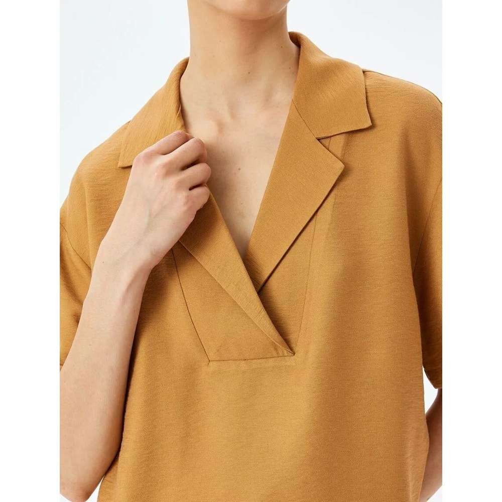 Polo Yaka Bluz 5SAK60108UW